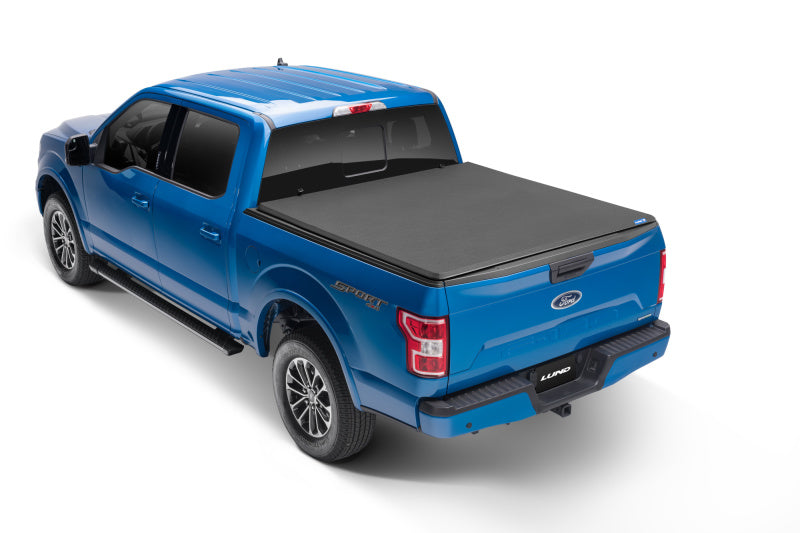 Lund 2023 Chevey Colorado 2023 GMC Canyon (5ft. Bed) Genesis Elite Tri-Fold Tonneau Cover Black