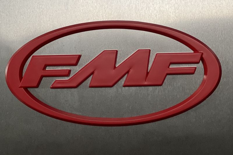 FMF Racing 3Decal Red