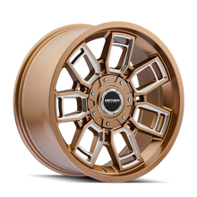 Load image into Gallery viewer, Mayhem 8118 Ordinance 20x9 / 6x135/139.7 BP / 106.1mm Hub Matte Bronze Wheel w/ Milled Spokes