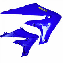 Load image into Gallery viewer, Cycra 20+ Yamaha WR250F Powerflow Radiator Shrouds - OEM Blue