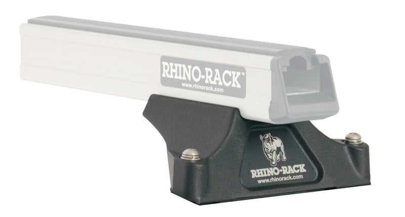 Rhino-Rack 99-07 Ford F250 4 Door Pick Up Heavy Duty RLTP Track Mount 2 Bar Roof Rack - Silver