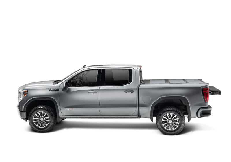 UnderCover 18-22 GMC/Chevy Canyon/Colorado 72in Fusion Bed Cover - Satin Steel Metallic