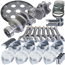 Load image into Gallery viewer, Eagle Chevy 350 1Pc 3.750in Crank 5.700in I-Beam Rods 4.030in Pistons 168 Tooth FP Balanced Assembly