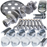 Eagle Chevy 350 1Pc 3.750in Crank 5.700in I-Beam Rods 4.030in Pistons 168 Tooth FP Balanced Assembly