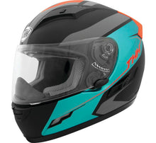 Load image into Gallery viewer, THH Helmets TS-80 Vision Orange/Turquoise - XS
