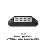 XK Glow Plug n Play Strobe Pod Light Series - White 1pc