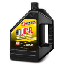 Load image into Gallery viewer, Maxima Performance Auto HD Diesel 15W-40 Mineral Diesel Engine Oil - 128oz