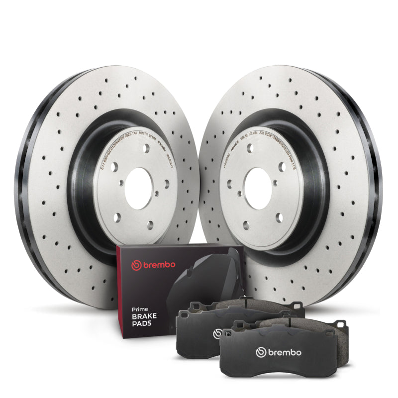 Brembo OE 99-05 Porsche 911 Front Disc Brake Kit - GTR Auto