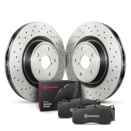 Brembo OE 99-05 Porsche 911 Front Disc Brake Kit - GTR Auto