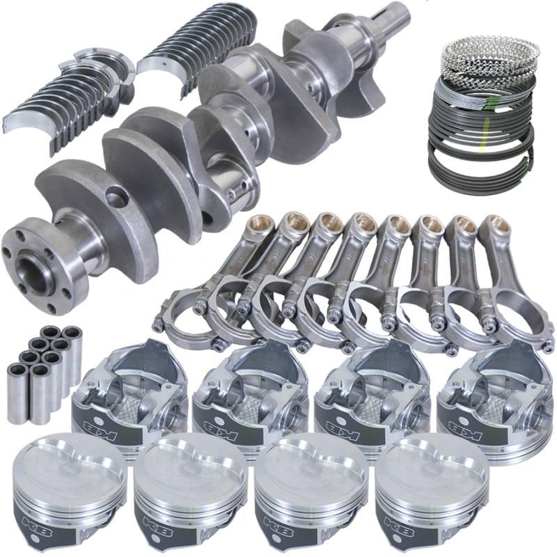 Eagle Ford 289/302 3.250in Crank 5.400in I-Beam Rods -10cc 4.000in Pistons Rotating Assembly