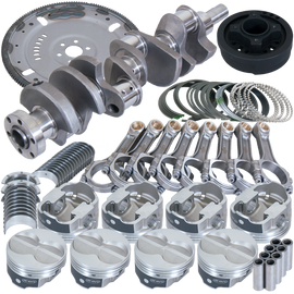Eagle Ford 302 3.400in Crank 5.400in I-Beam Rods 4.000in Pistons 164 Tooth FP Balanced Assembly
