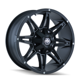 Mayhem 8090 Rampage 18x9 / 8x170 BP / -12mm Offset / 130.8mm Hub Matte Black Wheel