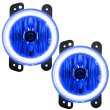 Load image into Gallery viewer, Oracle Lighting 07-09 Jeep Wrangler JK Pre-Assembled LED Halo Fog Lights -Blue