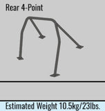 Cusco GRB Impreza 4 Passenger 5P Roll Cage D1 Chromoly (S/O / No Cancel)