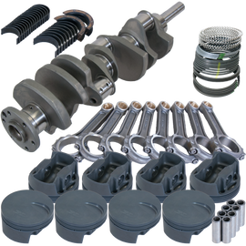 Eagle Ford 460 4.300in Crank 6.800in I-Beam Rods -3cc Flat Top 4.440in Pistons Rotating Assembly