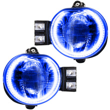 Load image into Gallery viewer, Oracle Lighting 02-05 Dodge Ram Pre-Assembled LED Halo Fog Lights -Blue SEE WARRANTY