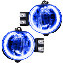 Load image into Gallery viewer, Oracle Lighting 06-08 Dodge Ram Pre-Assembled LED Halo Fog Lights -Blue