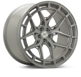 Vossen HFX-1 - 20X9.5 / 5X120 / ET19 / DEEP / 72.56 - Satin Silver Wheel