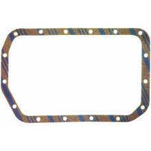 Load image into Gallery viewer, Fel-Pro OS 21564 C Engine Oil Pan Gasket Set Blue Stripe cork-rubber