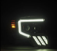 Load image into Gallery viewer, AlphaRex 09-14 Ford F-150 PRO-Series Projector Headlights Black w/Activation Light Seq Signal SB DRL