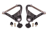 BMR 64-72 GM A-Body Adjustable Upper A-Arms Standard Ball Joint - Black Hammertone