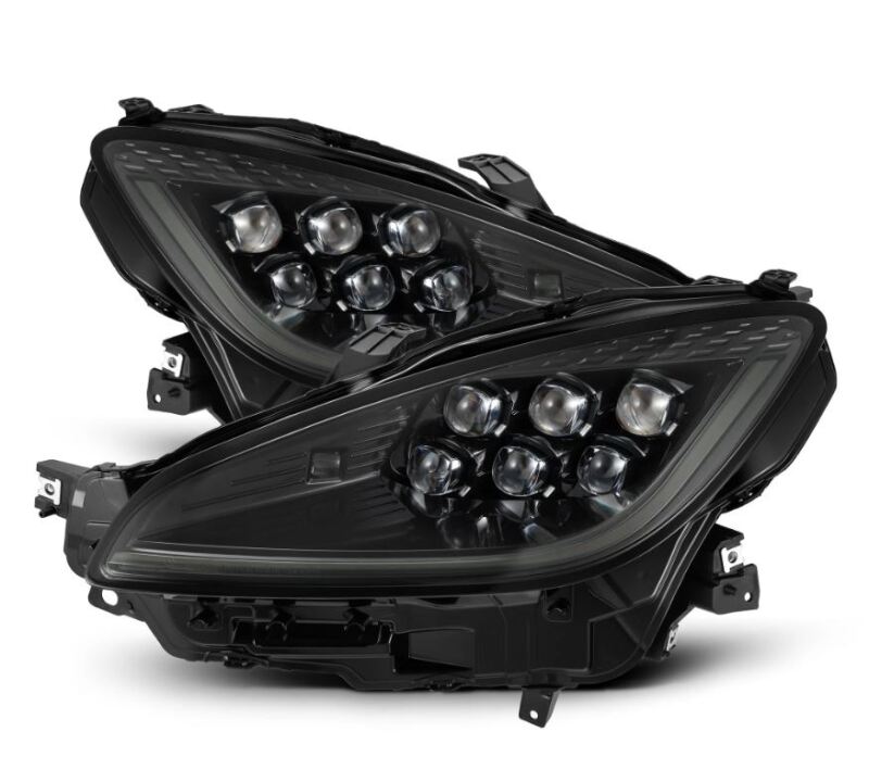 AlphaRex 21-23 Toyota GR86 / Subaru BRZ NOVA-Series LED Projector Headlights - Alpha Black