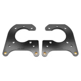 Wilwood Brackets (2) - Front Drag - MW / Lamb Kit
