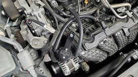 J&L 19-25 Nissan Altima 2.5L Oil Separator 3.0 Passenger Side - Black Anodized