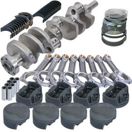 Eagle Ford 289/302 3.400in Crank 5.400in I-Beam Rods -16cc 4.125in Pistons Rotating Assembly
