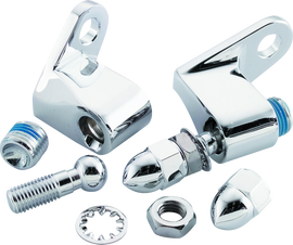 Bikers Choice Chrome Front Turn Signal Mounting Kit Universal Custom