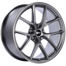 Load image into Gallery viewer, BBS CI-R 19x8 5x114.3 ET38 PFS Platinum Silver Polished Rim Protector Wheel -82mm PFS/Clip Req