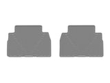 WeatherTech 19-20 Hyundai Santa Fe Rear Rubber Mats - Grey