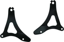 Kuryakyn Fixed Mounts Multi-Purpose Driver & Passenger Backrest 14-22 Touring Models Black