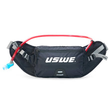 Load image into Gallery viewer, USWE Zulo Winter Waist Pack 2L - Carbon Black