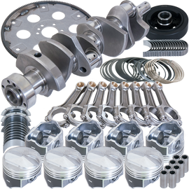 Eagle Chevy 454 1Pc 4.000in Crank 6.135in I-Beam Rods 4.310in Pistons 168 Tooth FP Balanced Assembly
