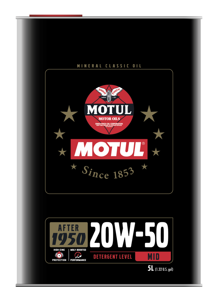 Motul 20W50 Classic Performance Oil - 4x5L