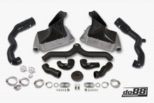 Load image into Gallery viewer, do88 07-09 Porsche 911 Turbo/GT2 (997.1) BigPack Intercooler Kit w/Black Pipe + Inlets