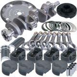 Eagle Ford 302 3.400in Crank 5.400in I-Beam Rods 4.000in Pistons 164 Tooth FP Balanced Assembly