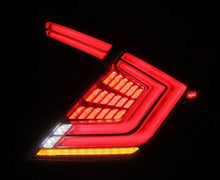 Load image into Gallery viewer, AlphaRex 16-21 Honda Civic Hatchback / Type-R FK8 Nova-Series LED Tail Lights - Clear Smoke