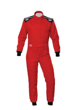 Load image into Gallery viewer, OMP First-S Overall Fia 8856-2018+SFI - Navy Blue/Cyan Size 56