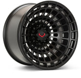Vossen LCX-04 24x10 - 6x139.7 - ET25 - Deep - 78.1 - Satin Black Wheel