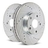 Power Stop 22-23 Kia Carnival Front Drilled & Slotted Rotor (Pair)