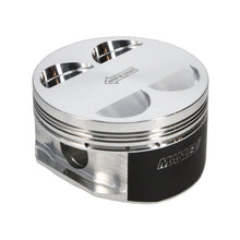 Load image into Gallery viewer, Manley Nissan GT-R 3.8L VR38DETT 99mm Bore 9.8:1 CR -2cc Dish Extreme Duty Piston Set w/ Rings