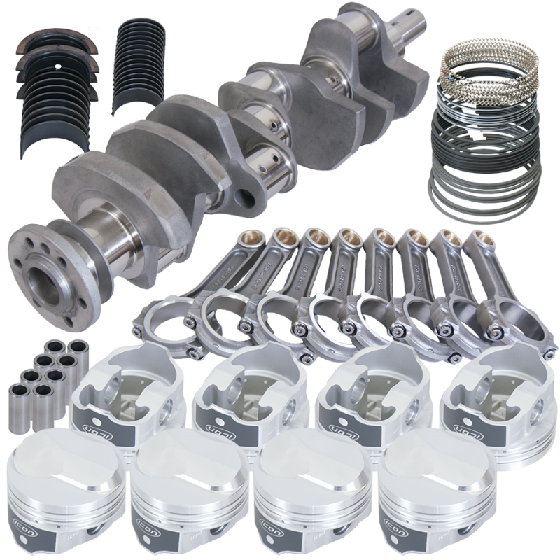 Eagle Chevy 454 4.000in Crank 6.135in I-Beam Rods 38cc Dome 4.320in Pistons Rotating Assembly