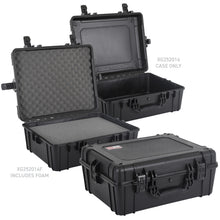 Load image into Gallery viewer, Go Rhino XVenture Gear Hard Case w/Foam - Large 25in. / Lockable / IP67 - Tex. Black