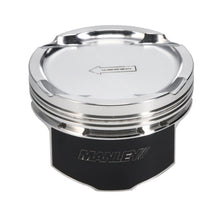 Load image into Gallery viewer, Manley 03-06 EVO VIII/IX 87.0mm-Bore +0.5mm Over Size-8.5/9.0 CR Dish Piston Set with Rings