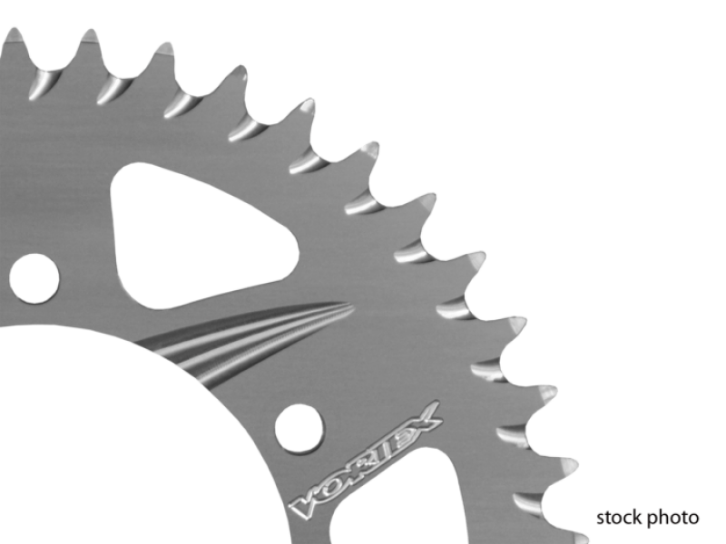 Vortex Racing Aluminum Rear Sprocket 525 34 Tooth- Silver