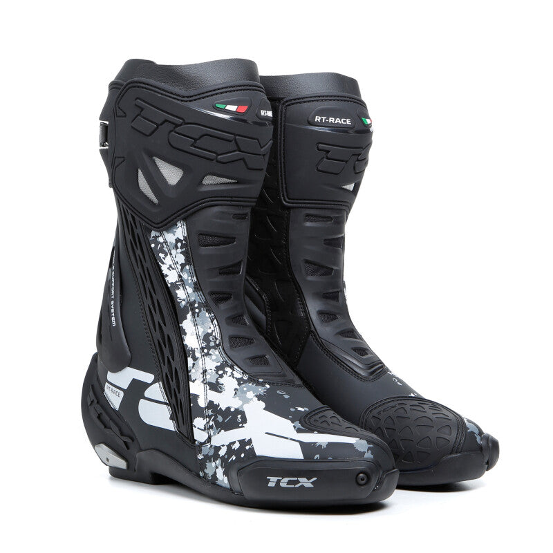 TCX RT-Race Boot Black/White/Grey Size - 41