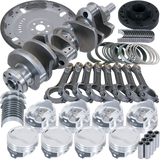 Eagle Ford 302 3.000in Crank 5.090in I-Beam Rod 4.040in Piston Damper/157 Tooth FP Balanced Assembly