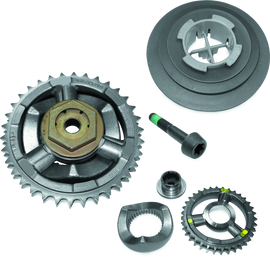 Twin Power 07-17 FLH FLT FXST FLST Compensator Sprocket Kit S.E. Style Requires 09 Up Style Rotor